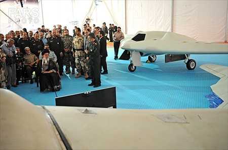 Irán presenta réplica del drone RQ-170 Sentinel